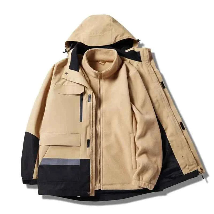 Men's 2-in-1 Waterproof Winter Jacket