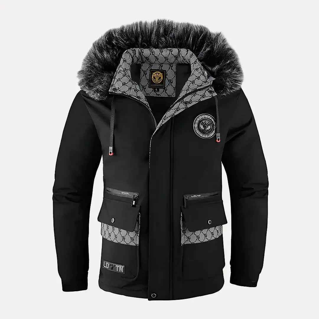 Men's Alpine Armor Insulated Jacket Black Beauty