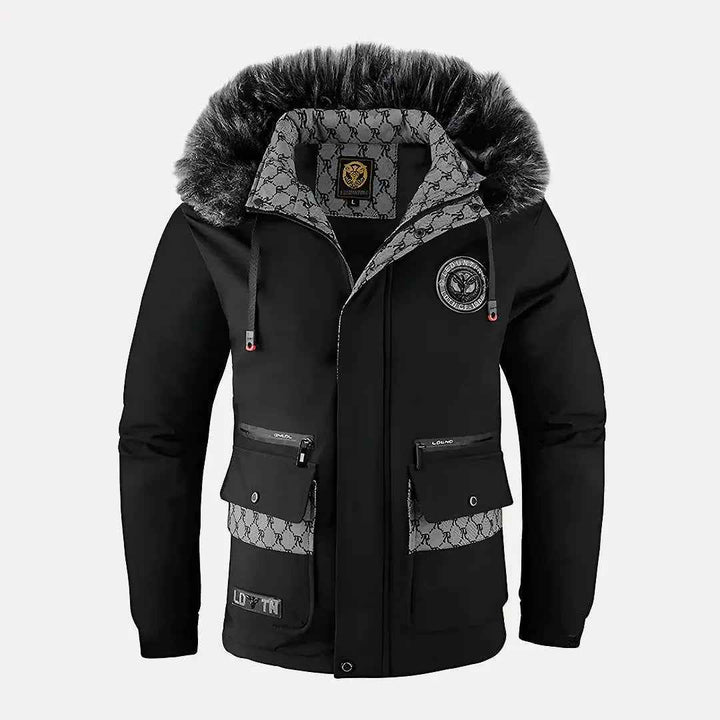 Men's Alpine Armor Insulated Jacket Black Beauty