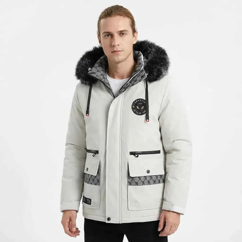 Men's Alpine Armor Insulated Jacket White