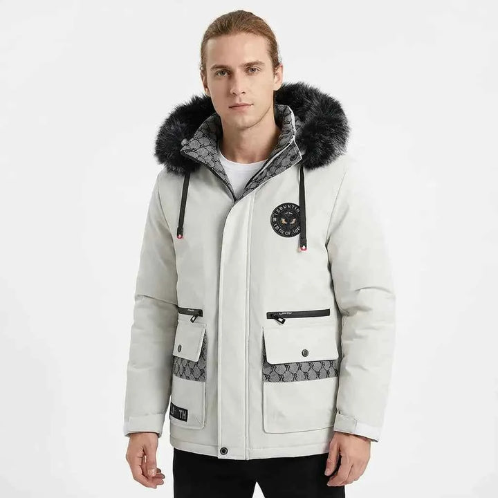 Men's Alpine Armor Insulated Jacket White
