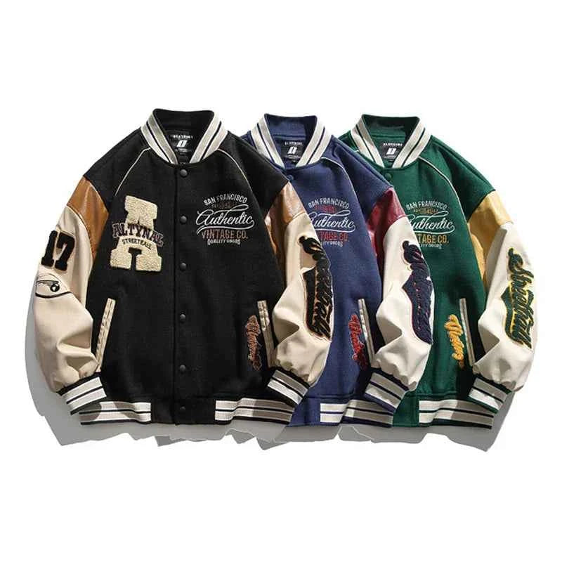 Men's Anti-Wind Baseball Jacket - Autumn Outdoor Coat