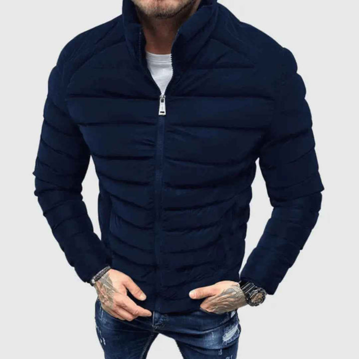 Men's Arborio Down Puffer Jacket Blue