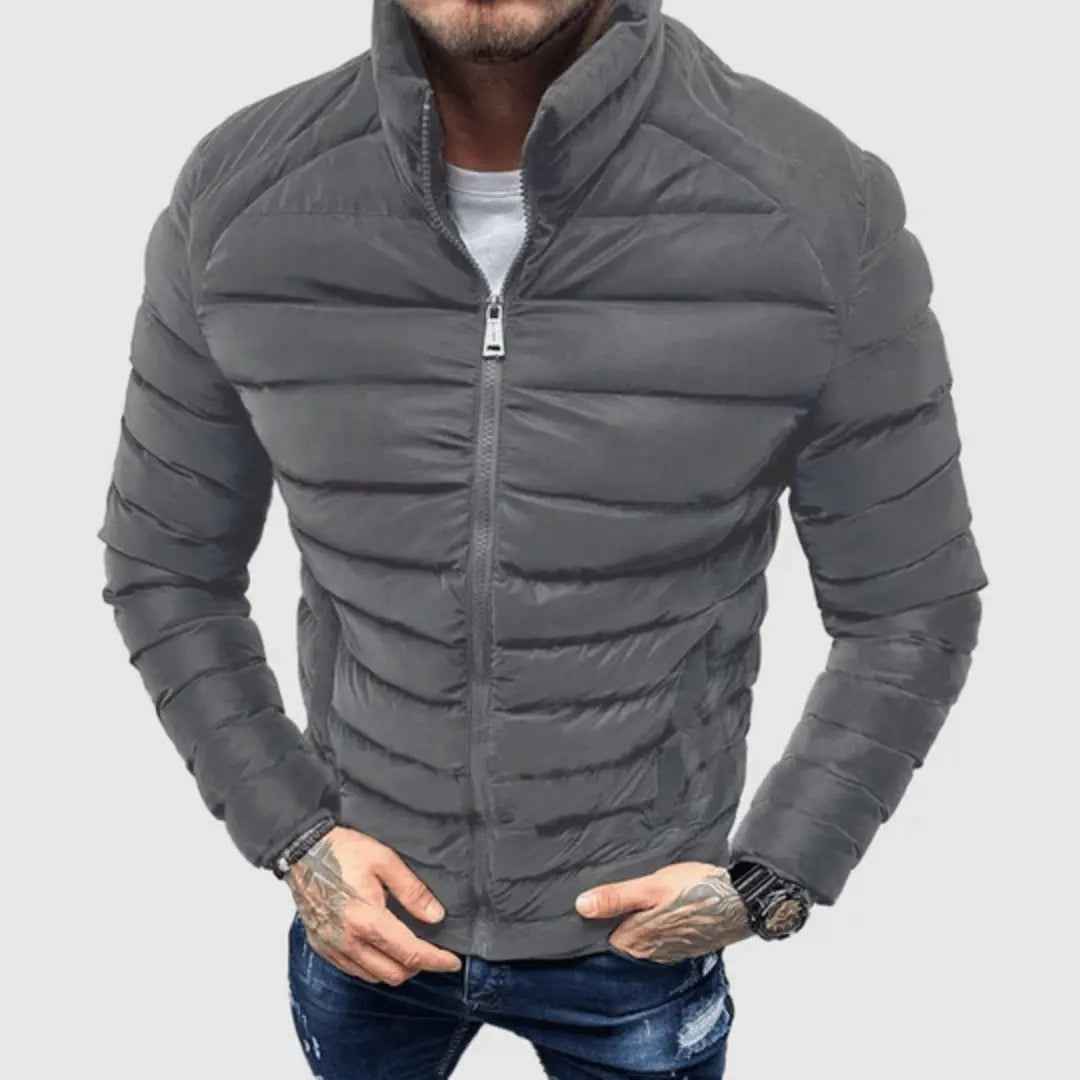 Men's Arborio Down Puffer Jacket Gray
