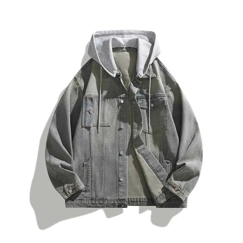 Men's Ash Fade Jacket - Stylish and Versatile Outerwear Gray