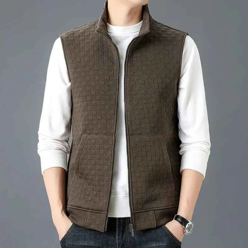 Men's Ashford Vest - Stylish & Versatile Outerwear Brown