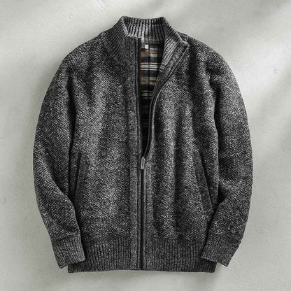 Men's Cotton Jacket Tailored Fit Pockets Burgundy Winter Dark Gray