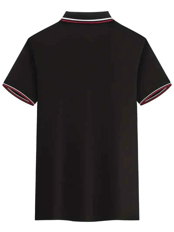 Men's Bear Print Polo - Comfort & Luxury
