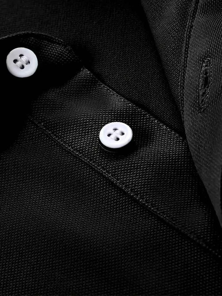 Men's Bear Print Polo - Comfort & Luxury