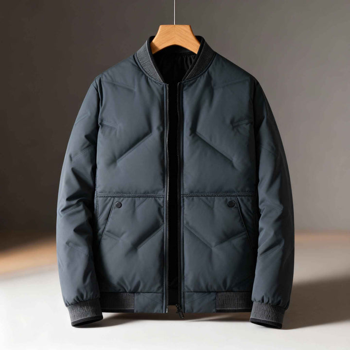 Men's Bomber Jacket - Thatcher Style Blue