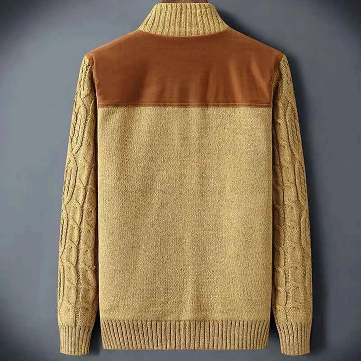 Men's Cable Knit Cardigan