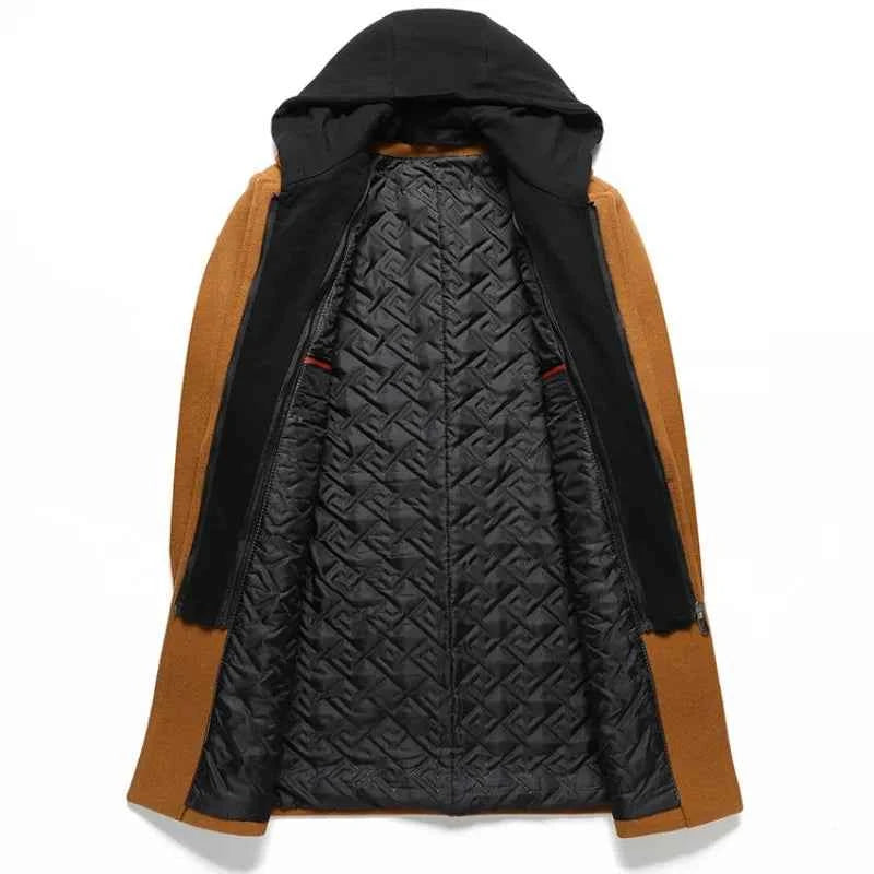 Men's Cashmere Overcoat - Luxurious Warmth and Style