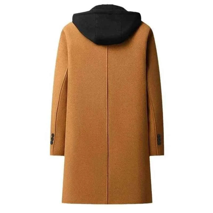 Men's Cashmere Overcoat - Luxurious Warmth and Style