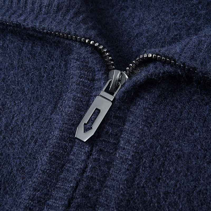 Men's Cashmere Quarter-Zip Sweater