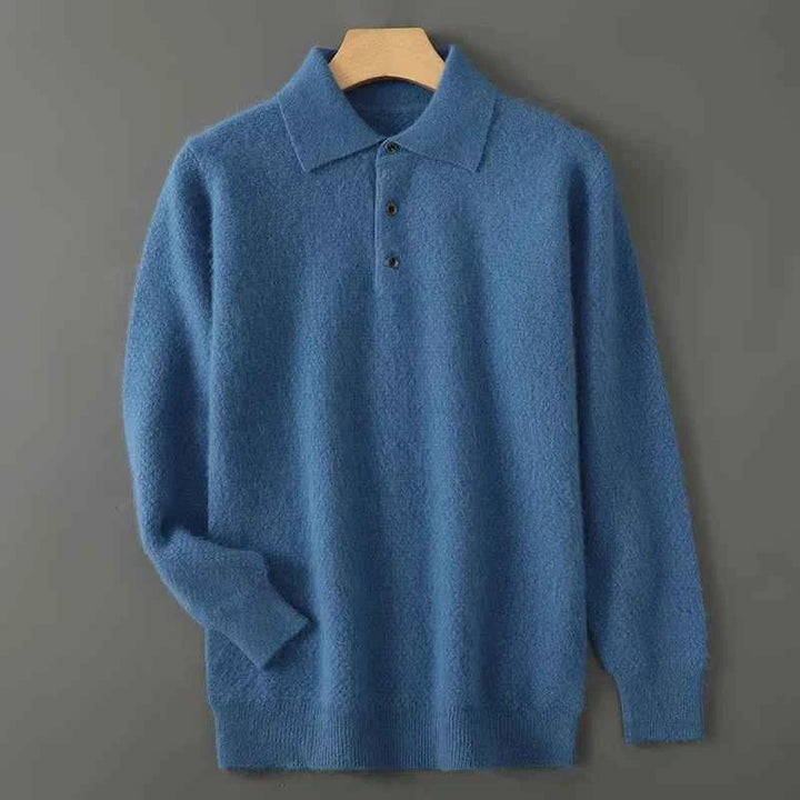 Men's Cashmere Sweater - Luxurious Comfort and Style Royal Blue