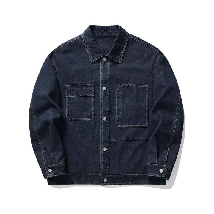 Men's Casual Denim Jacket for Everyday Wear