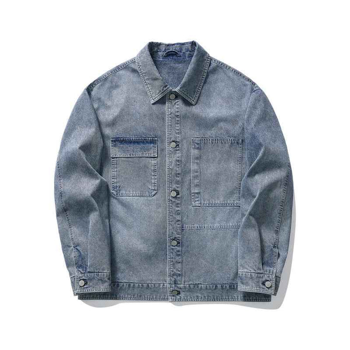 Men's Casual Denim Jacket for Everyday Wear