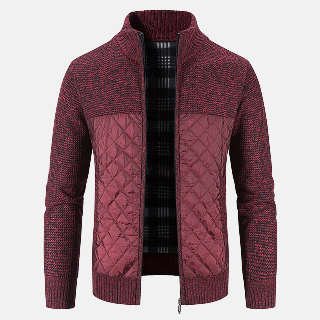 Men's Casual Hybrid Jacket Red