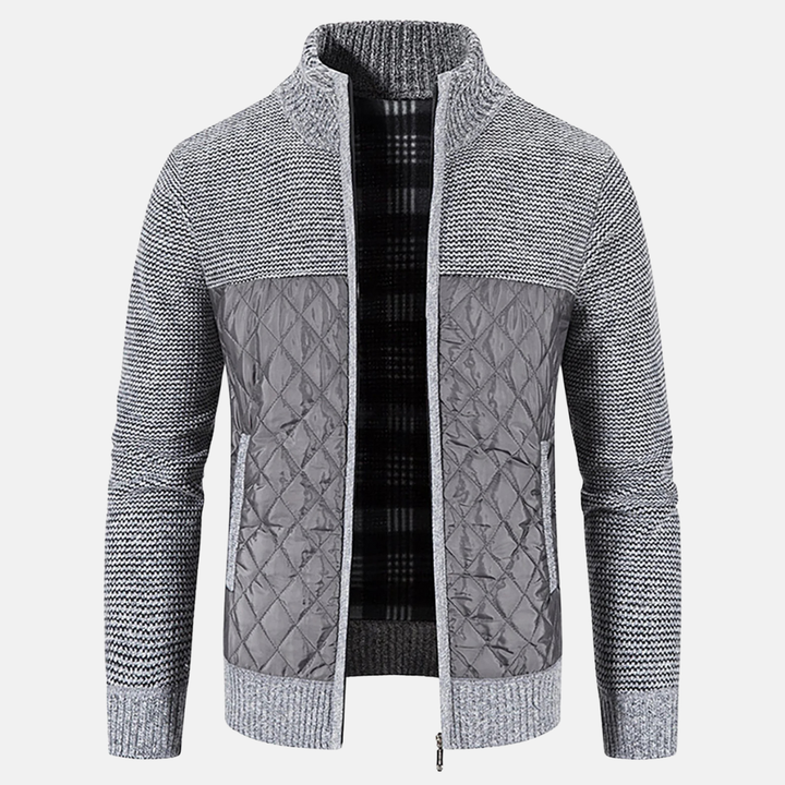 Men's Casual Hybrid Jacket Light Gray