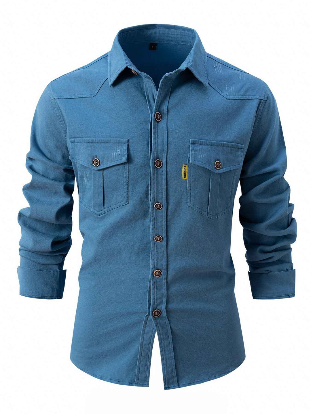 Men's Casual Long Sleeve Shirt - Zenda Style