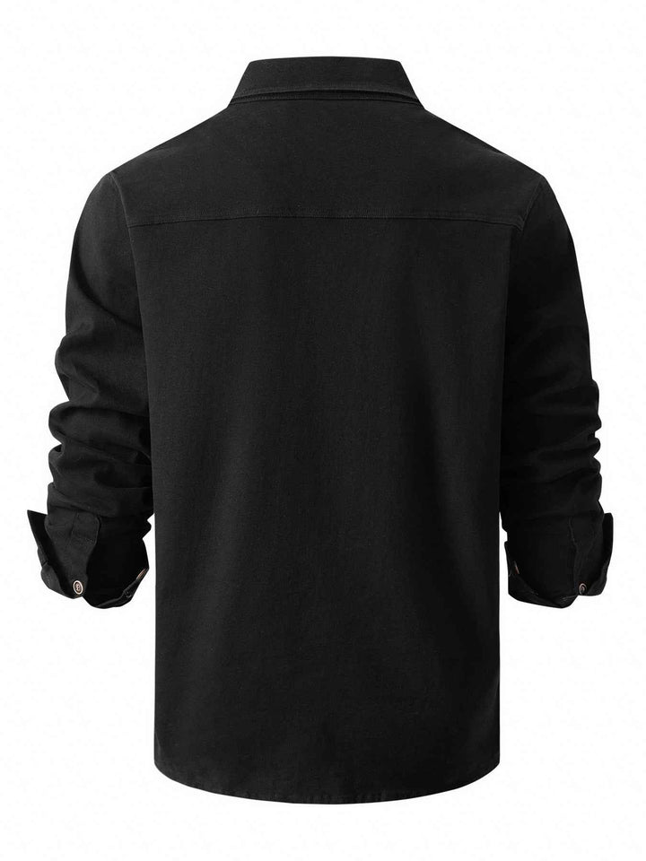 Men's Casual Long Sleeve Shirt - Zenda Style