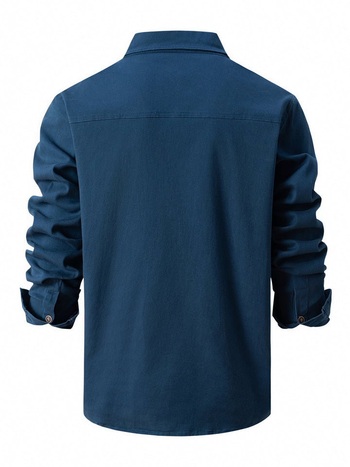 Men's Casual Long Sleeve Shirt - Zenda Style