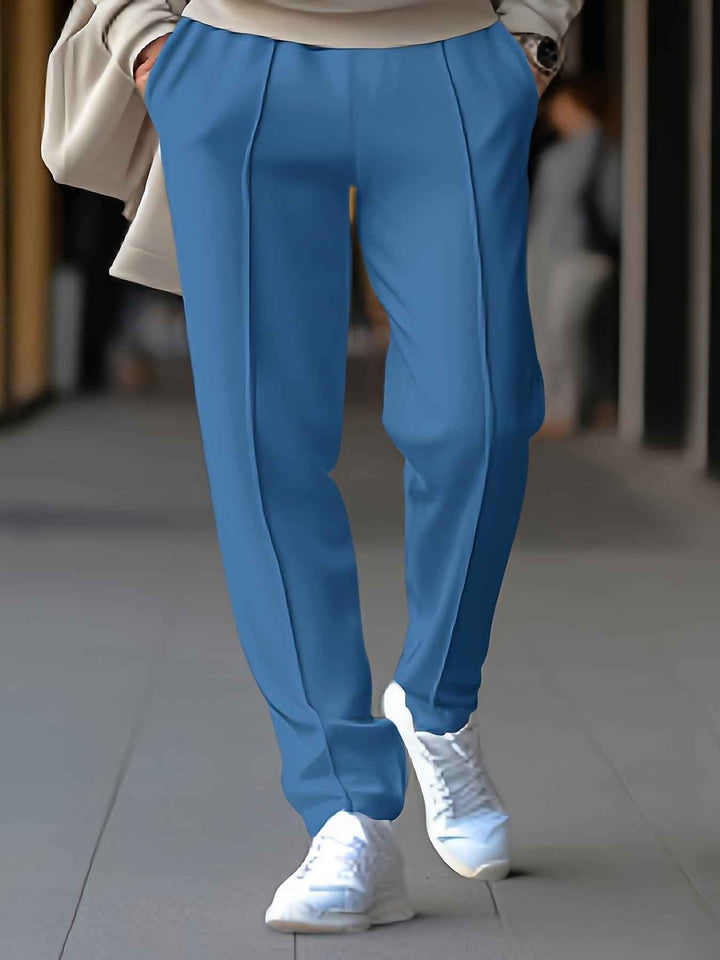 Men's Casual Pants - Stylish & Comfortable Fit Blauw