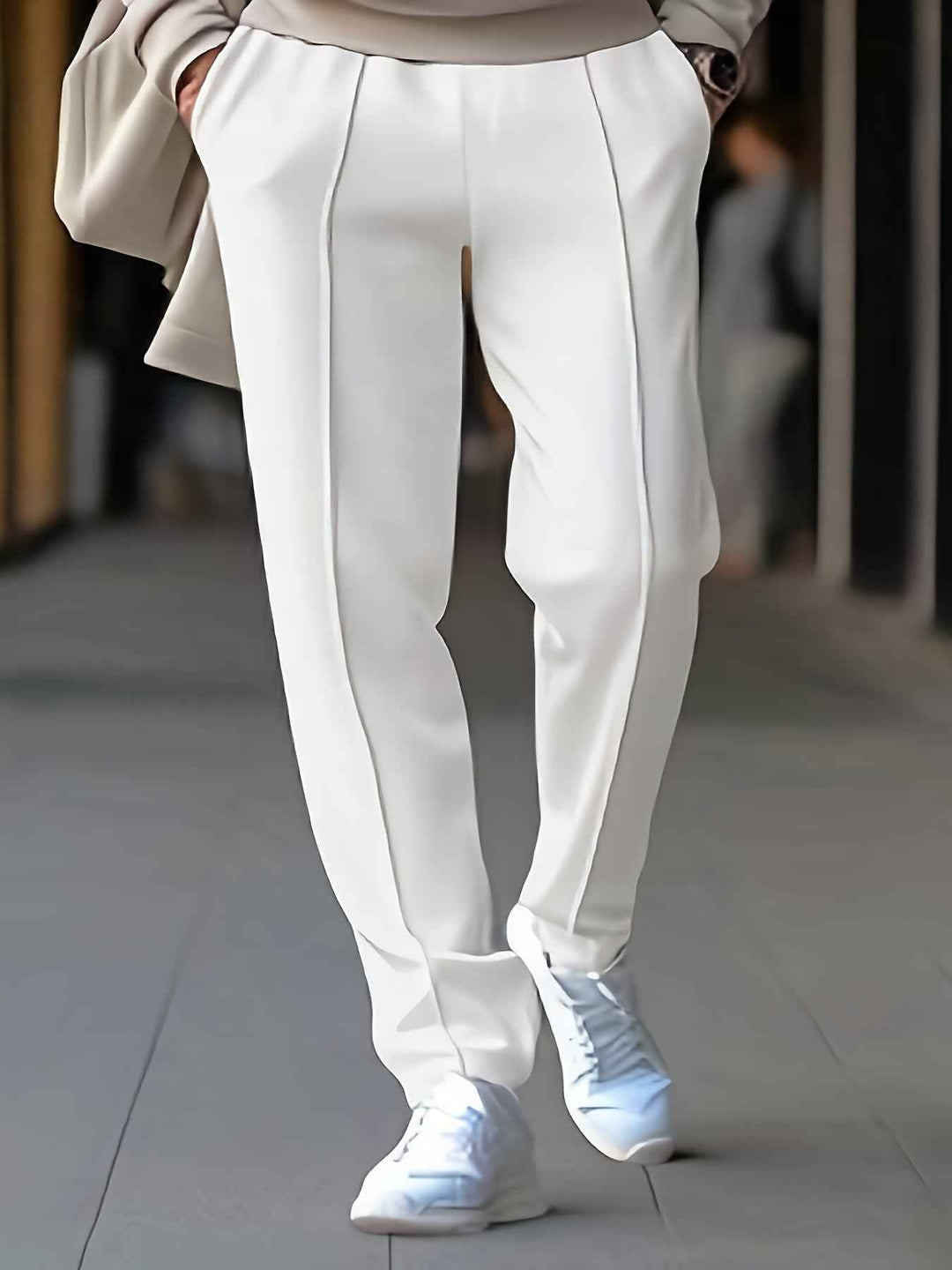 Men's Casual Pants - Stylish & Comfortable Fit White