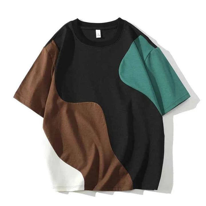 Men's Casual Patch Tee