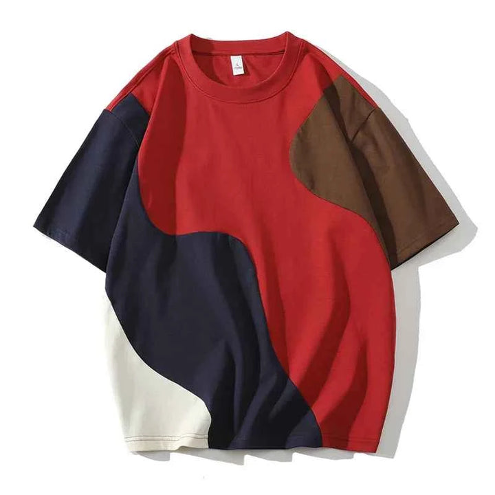 Men's Casual Patch Tee