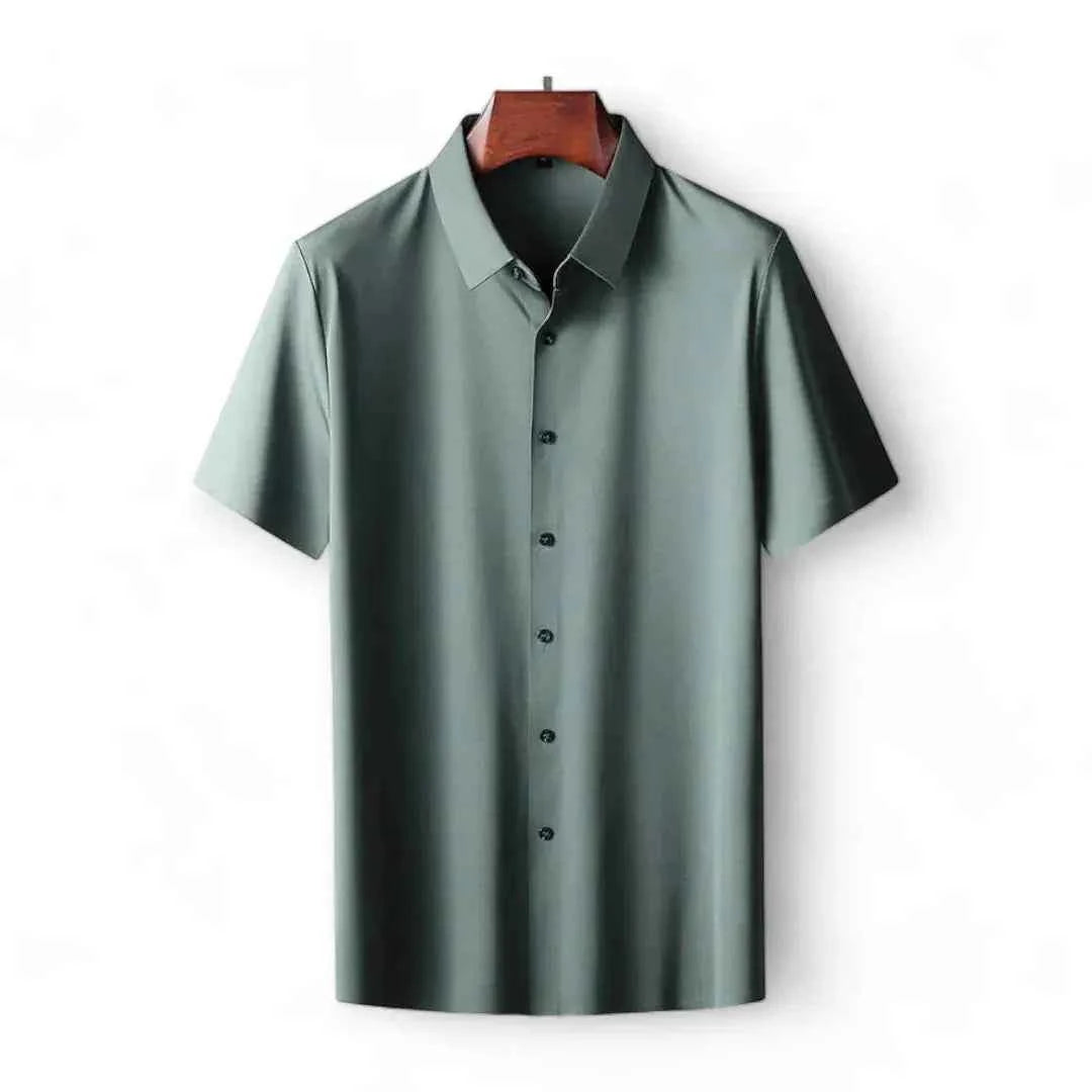 Men's Casual Shirt - Stylish and Comfortable Design Green