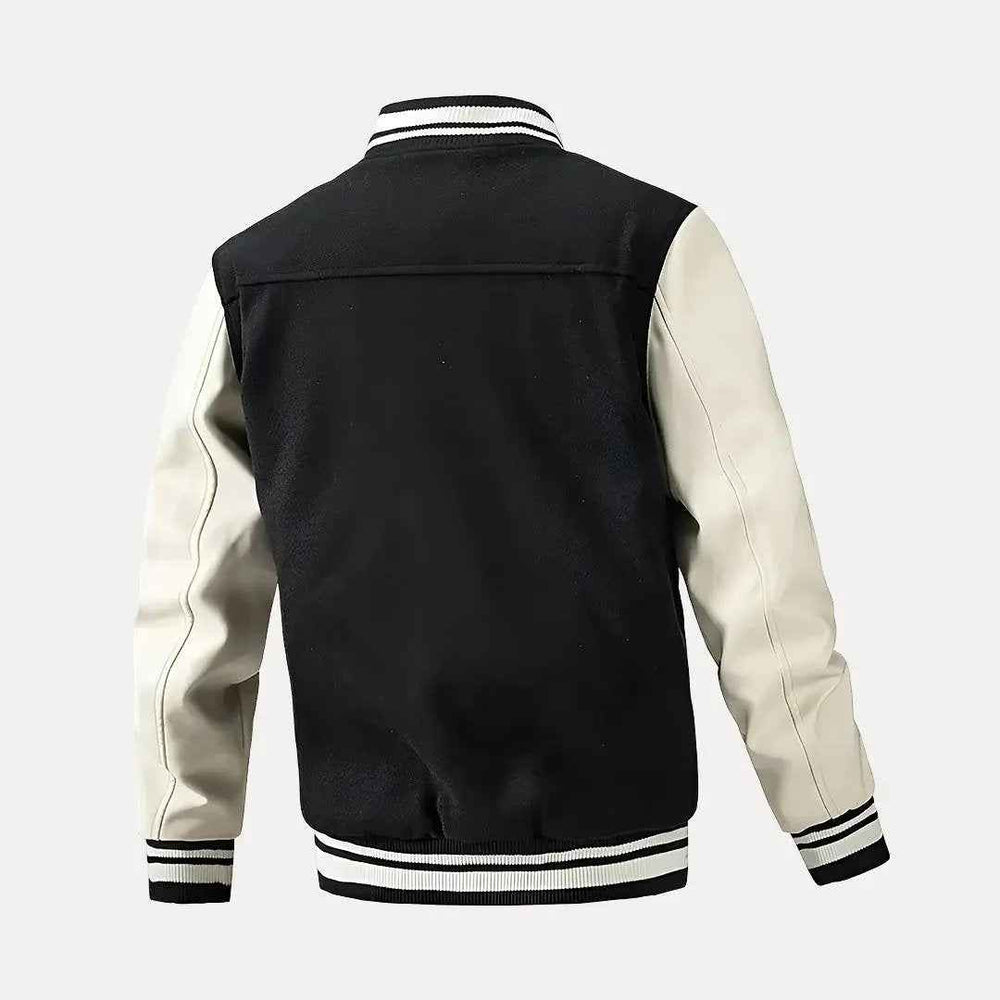 Men's Classic Baseball Varsity Jacket