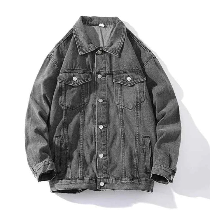 Men's Classic Bayfield Denim Jacket Dark Grey