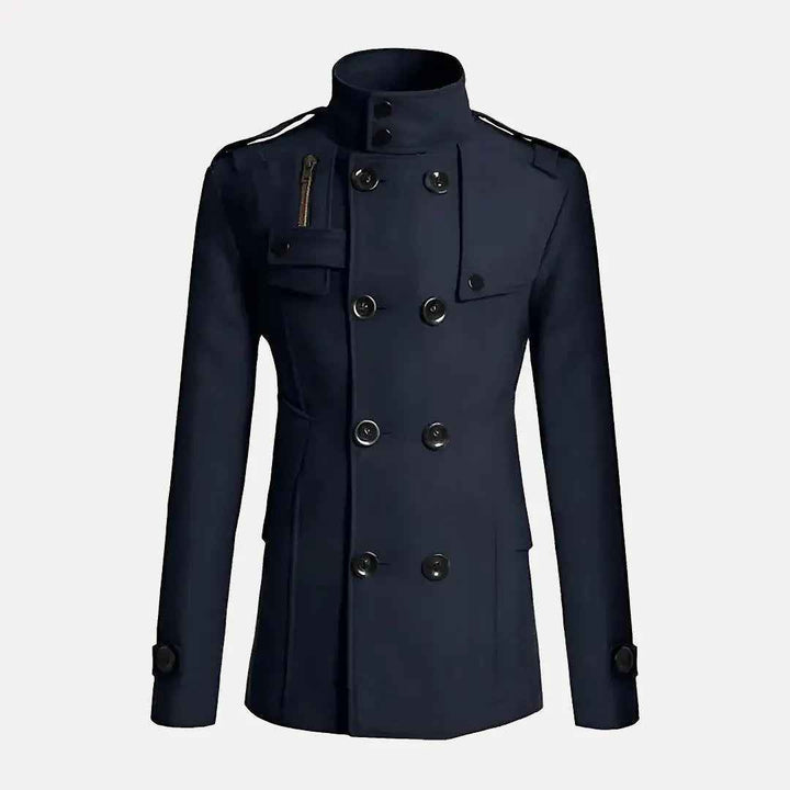 Men's Classic Bennett Coat Navy Blue