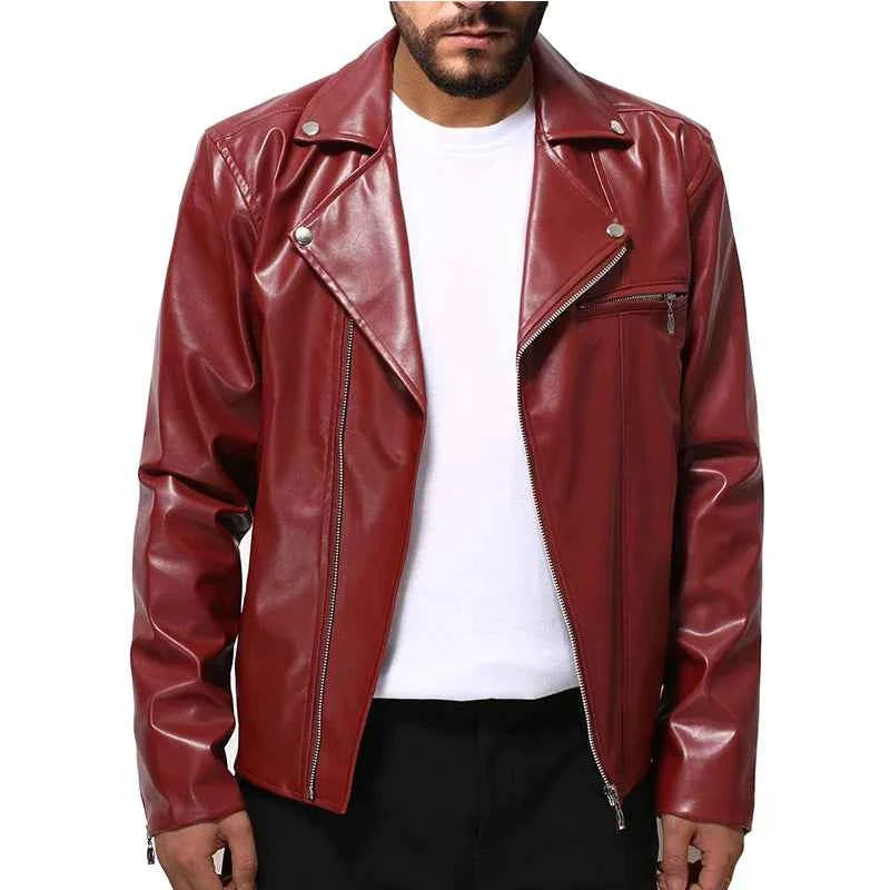 Men's Classic Biker Jacket