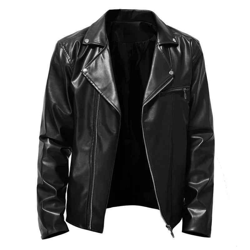 Men's Classic Biker Jacket Black