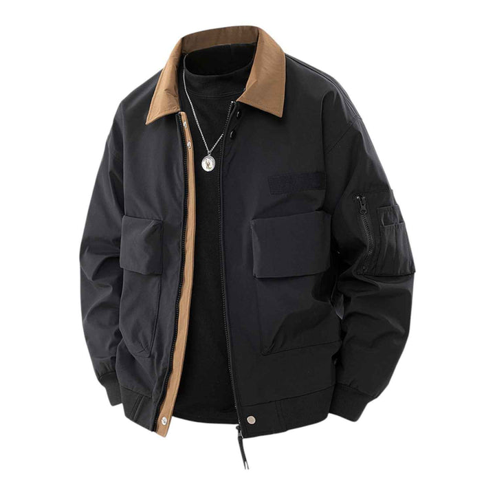 Men's Classic Bomber Jacket Black
