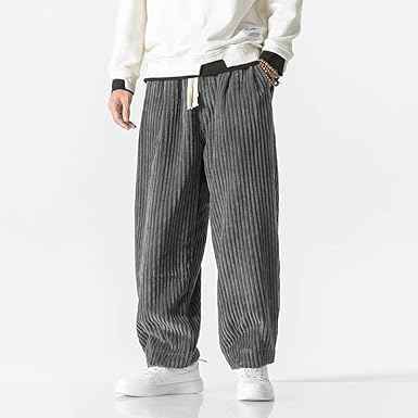 Men's Classic Comfortable Corduroy Pants Grey