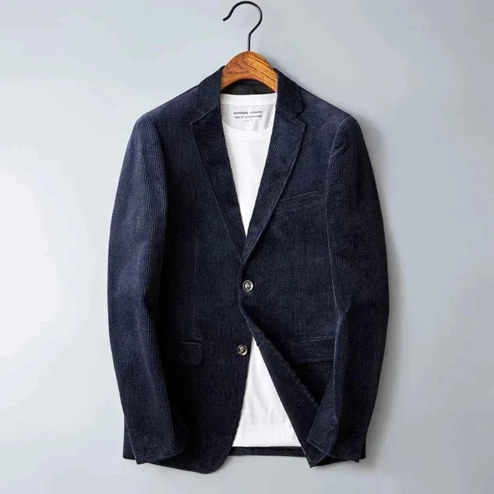 Men's Classic Corduroy Blazer Dark blue
