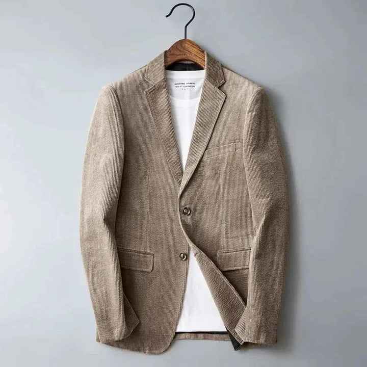 Men's Classic Corduroy Blazer Khaki