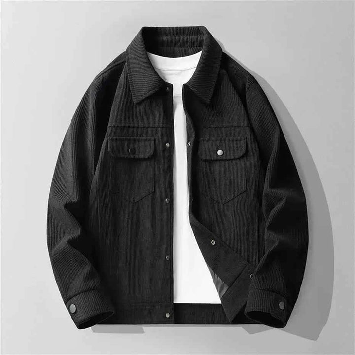 Men's Classic Corduroy Jacket Black