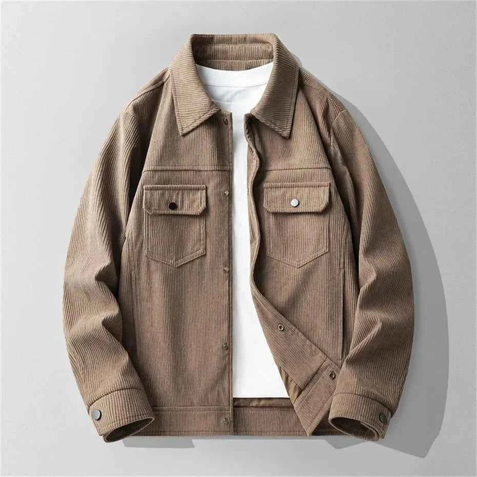 Men's Classic Corduroy Jacket Brown