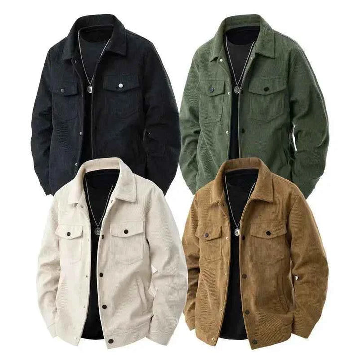 Men's Classic Corduroy Jacket - Timeless Style and Comfort
