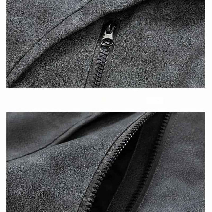 Men's Classic Harrington Leather Jacket