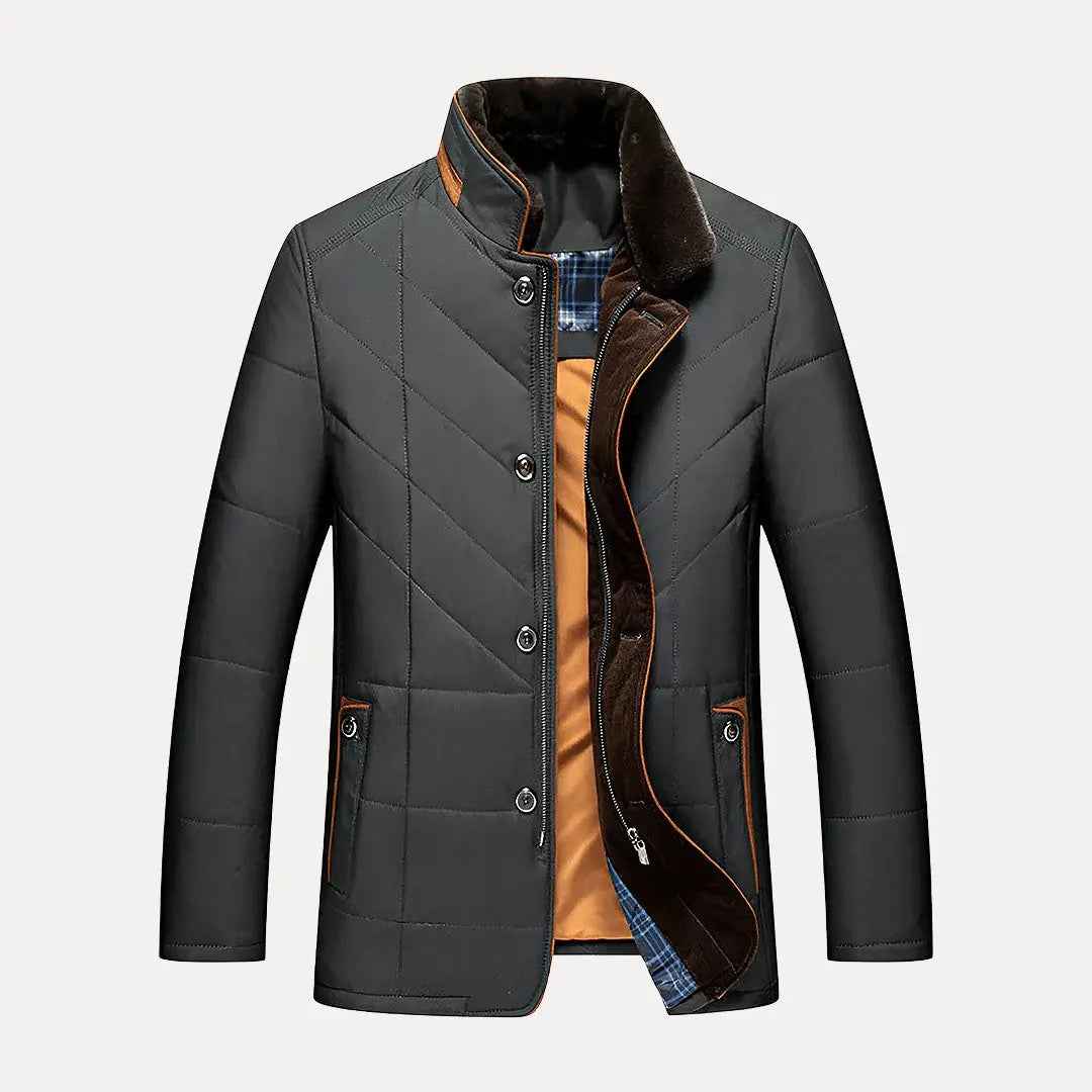Men's Classic Heritage Padded Jacket Black