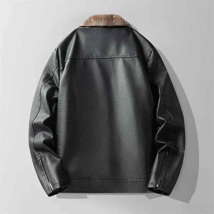 Men's Classic Leather Jacket