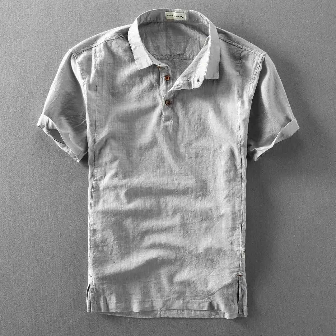 Men's Classic Polo Shirt Gray