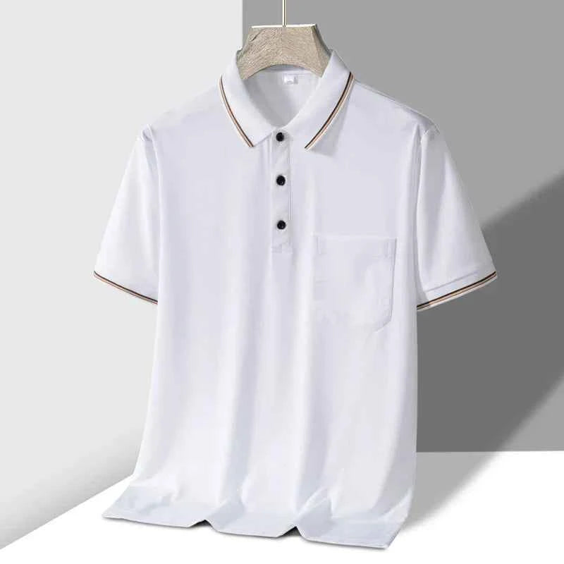 Men's Classic Polo Shirt - Stratford Style White
