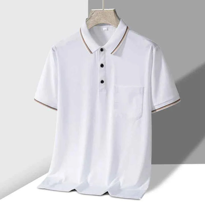 Men's Classic Polo Shirt - Stratford Style White