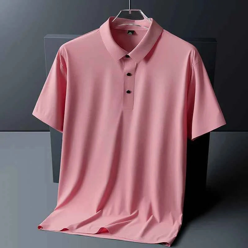 Men's Classic Polo Shirt Pink